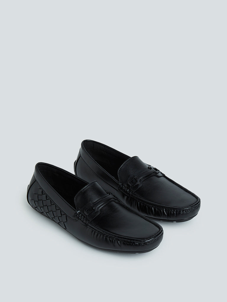 SOLEPLAY Black Pure-Leather Loafers